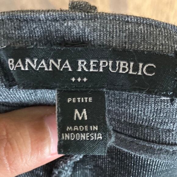 Banana Republic Womens Pants Gray High Rise Super Soft Petite Ankle MP - Picture 4 of 11